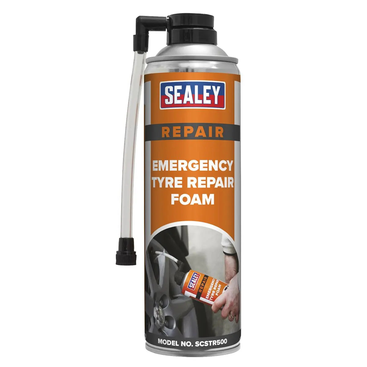 Sealey Emergency Tyre Repair Foam 500ml 