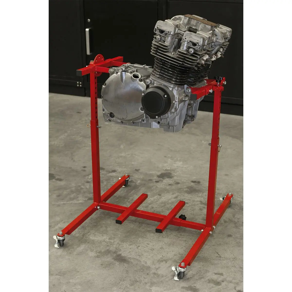 Sealey Engine Rebuild Stand, Multi-Cylinder 75kg Capacity 