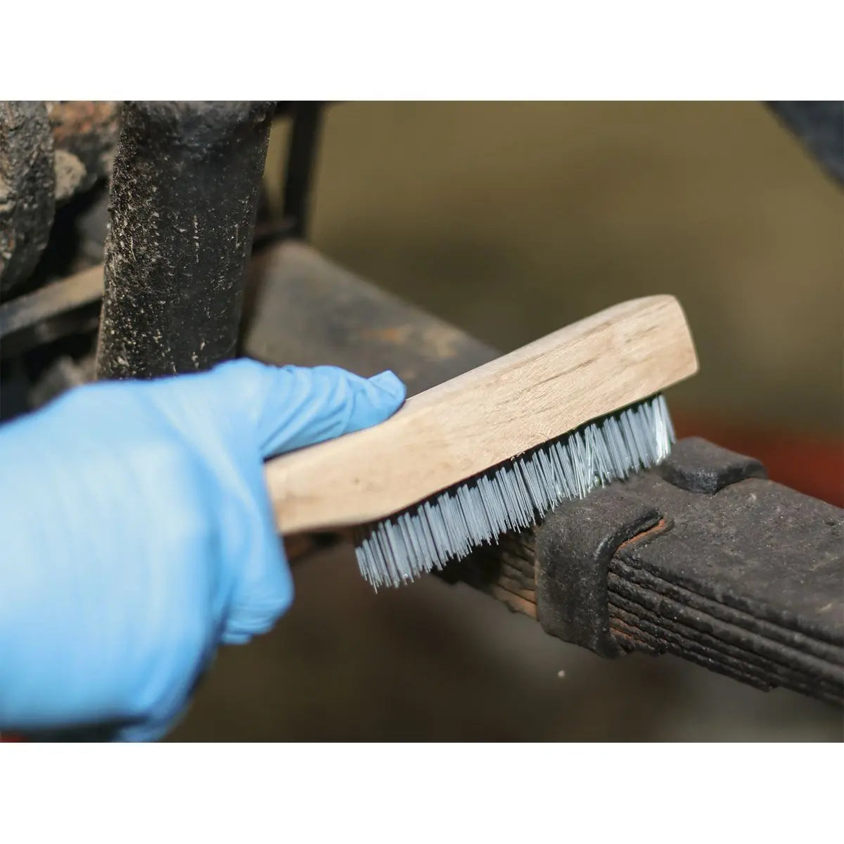 Sealey Engineer’s Wire Brush with Steel Fill 260mm 