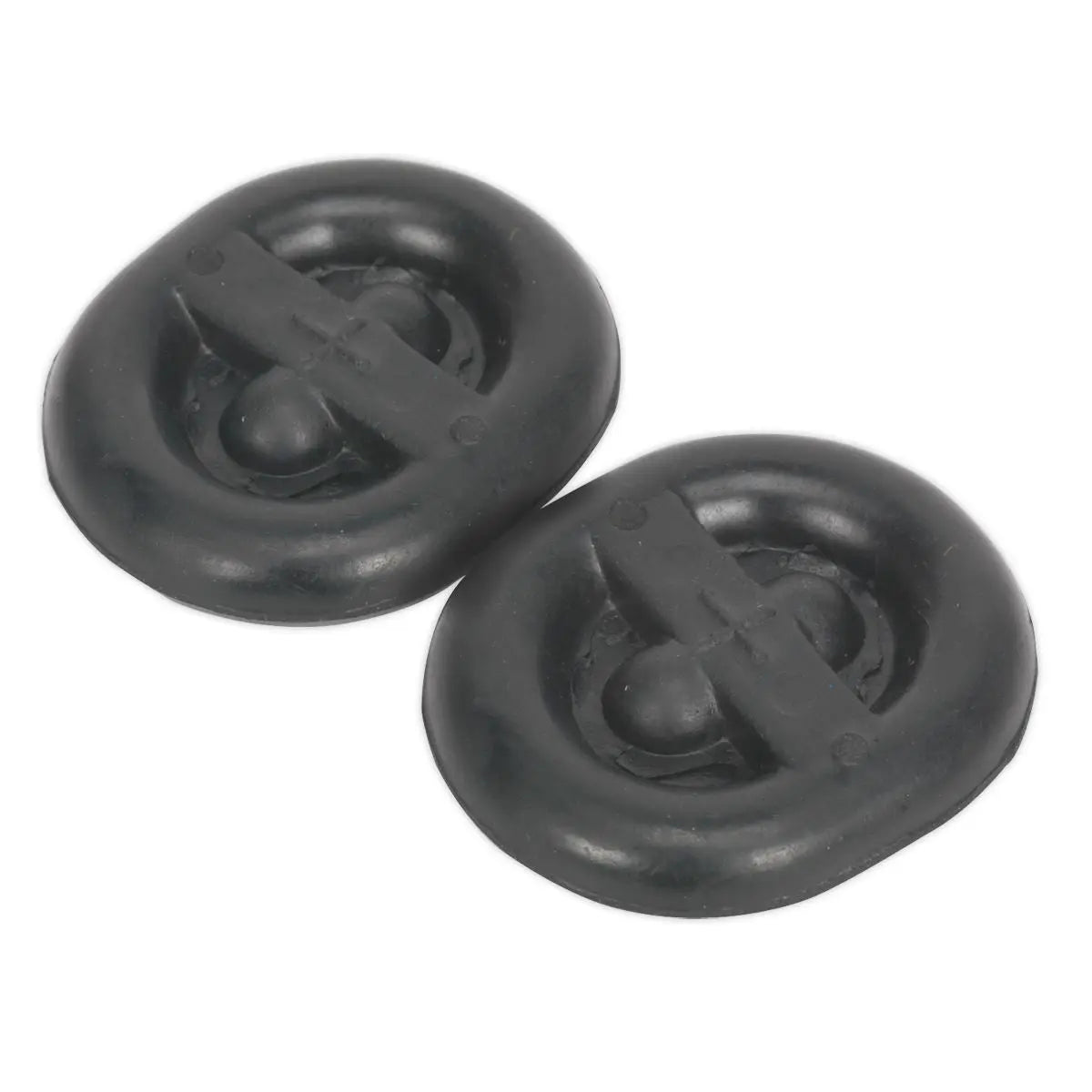 Sealey Exhaust Mounting Rubbers - L62 x D54 x H13.5 (Pack of 2) 
