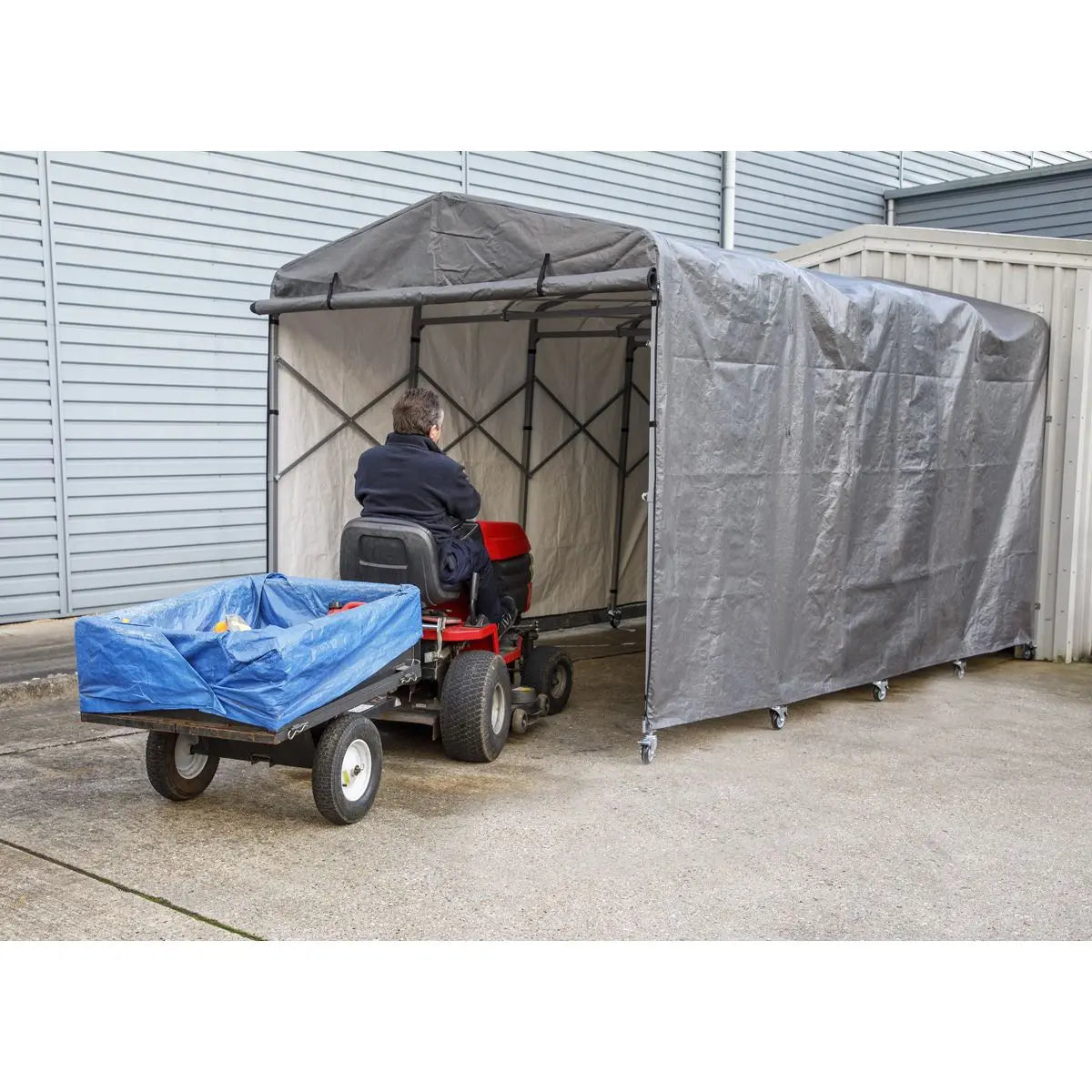 Sealey Extending Steel Garage Extension 2.5 x 4.5 x 2.5m 