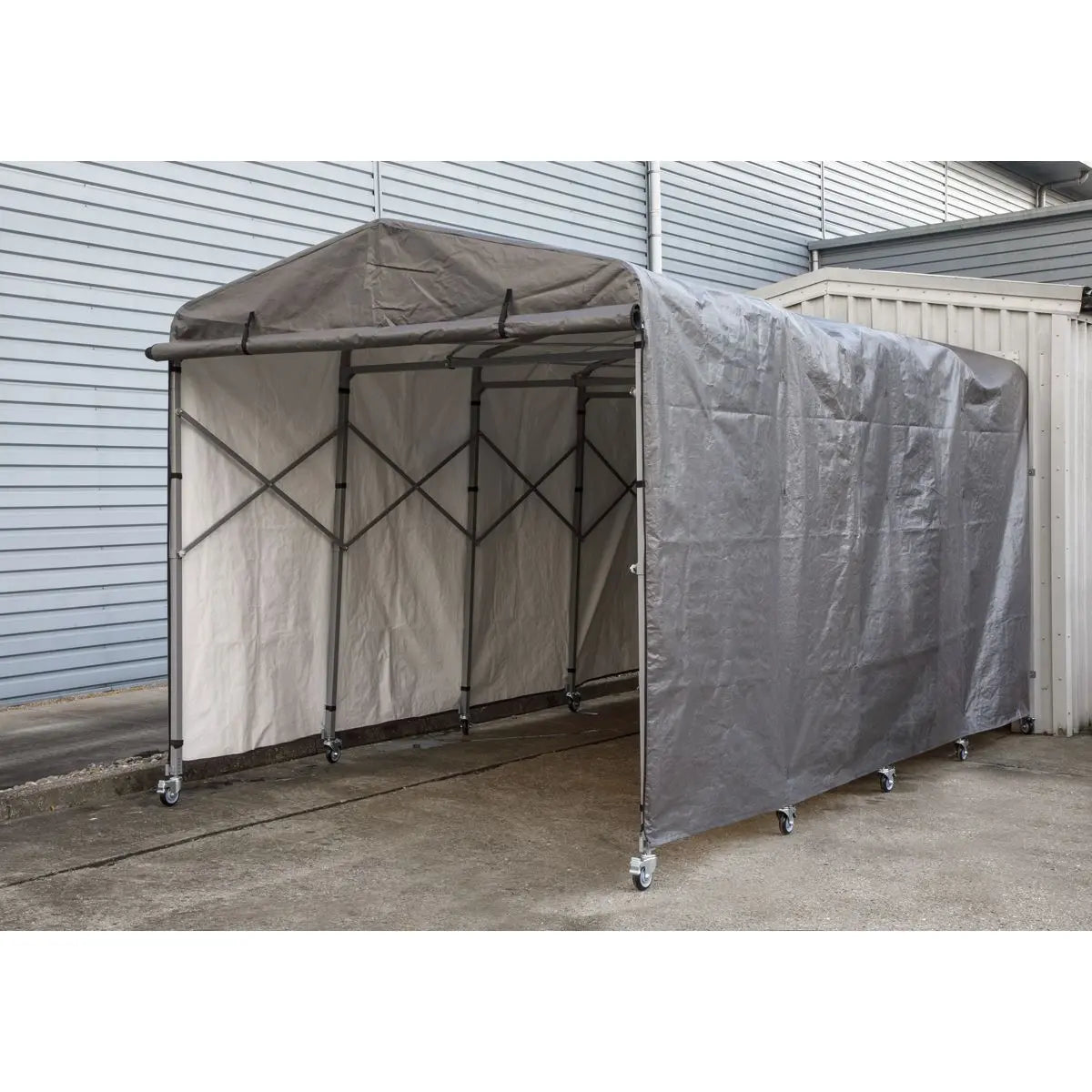 Sealey Extending Steel Garage Extension 2.5 x 4.5 x 2.5m 