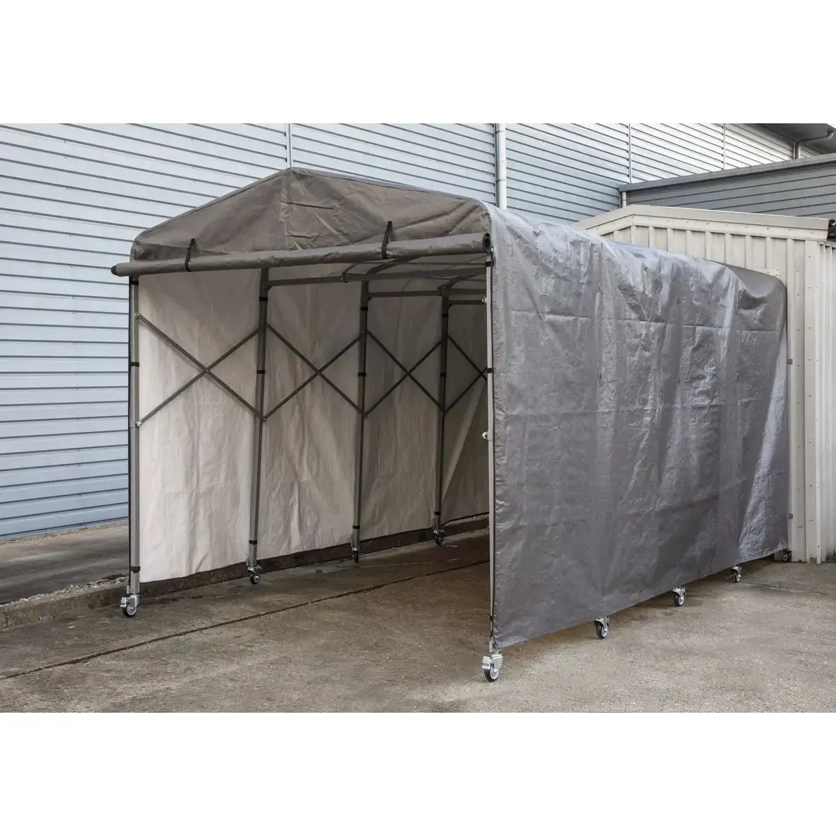 Sealey Extending Steel Garage Extension 2.5 x 4.5 x 2.5m 