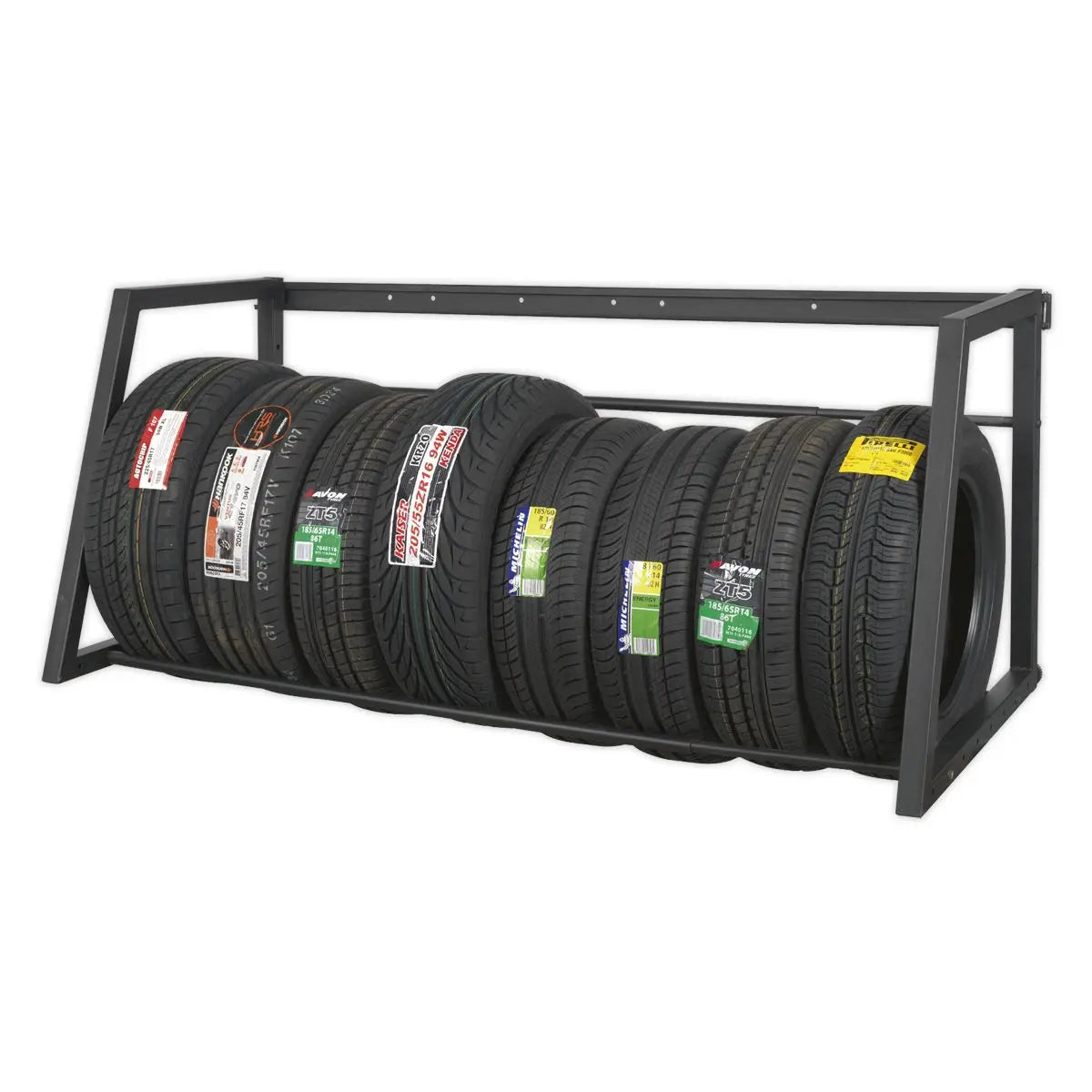 Sealey Extending Tyre Rack Wall or Floor Mounting 