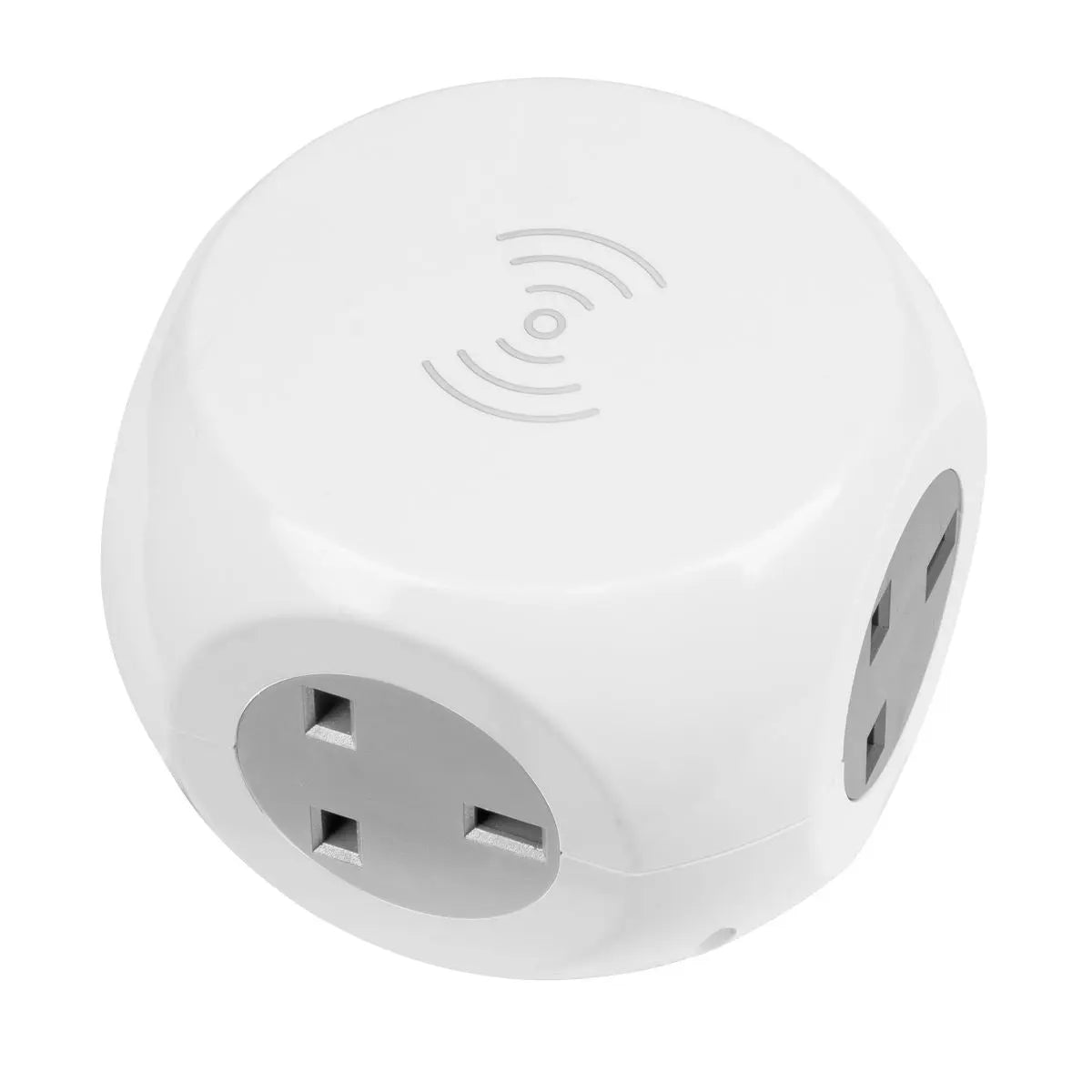 Sealey Extension Cable Cube 1.4m 3 x 230V 3 x USB Sockets and Wireless Charging Pad 