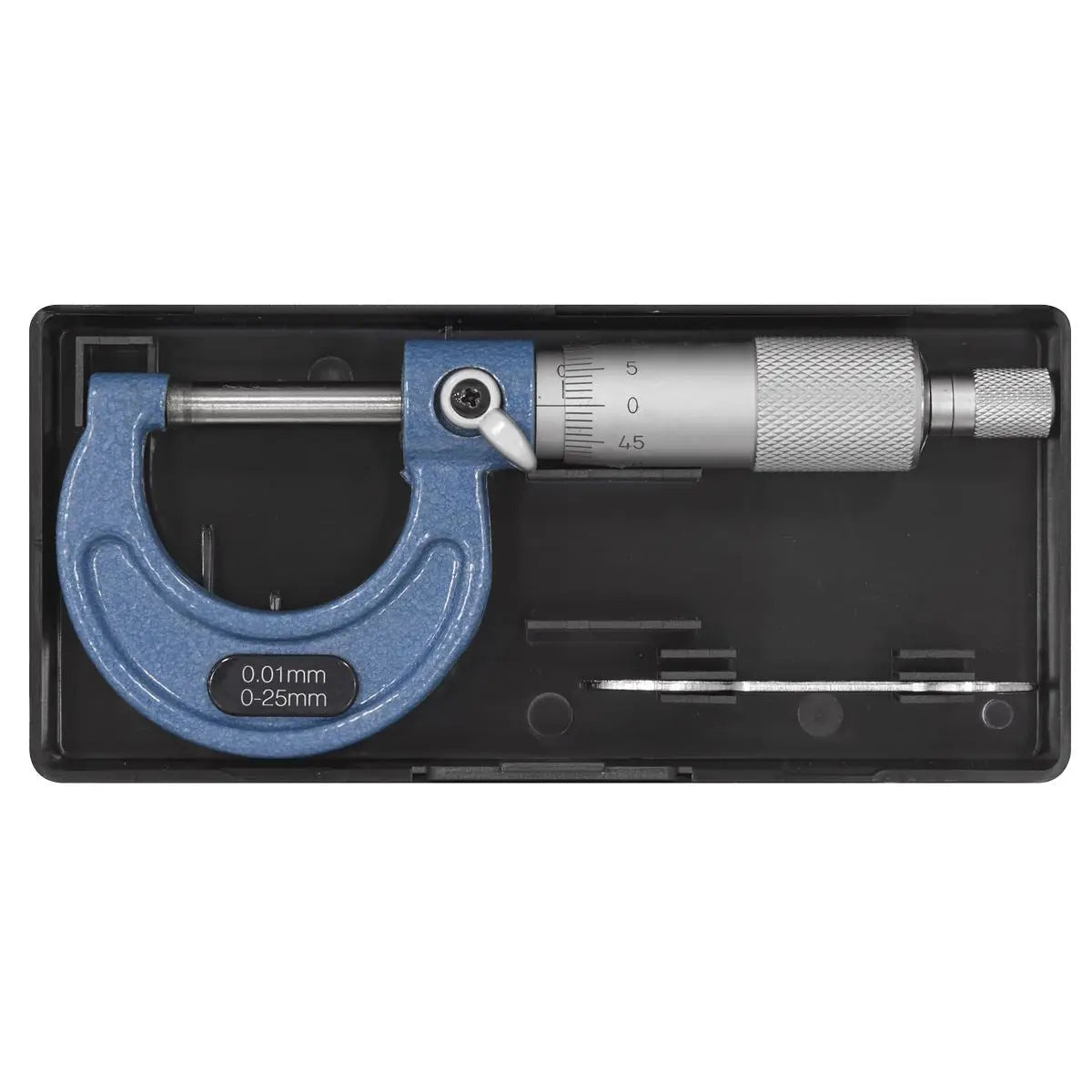 Sealey External Micrometer 0-25mm  White Rose Tools