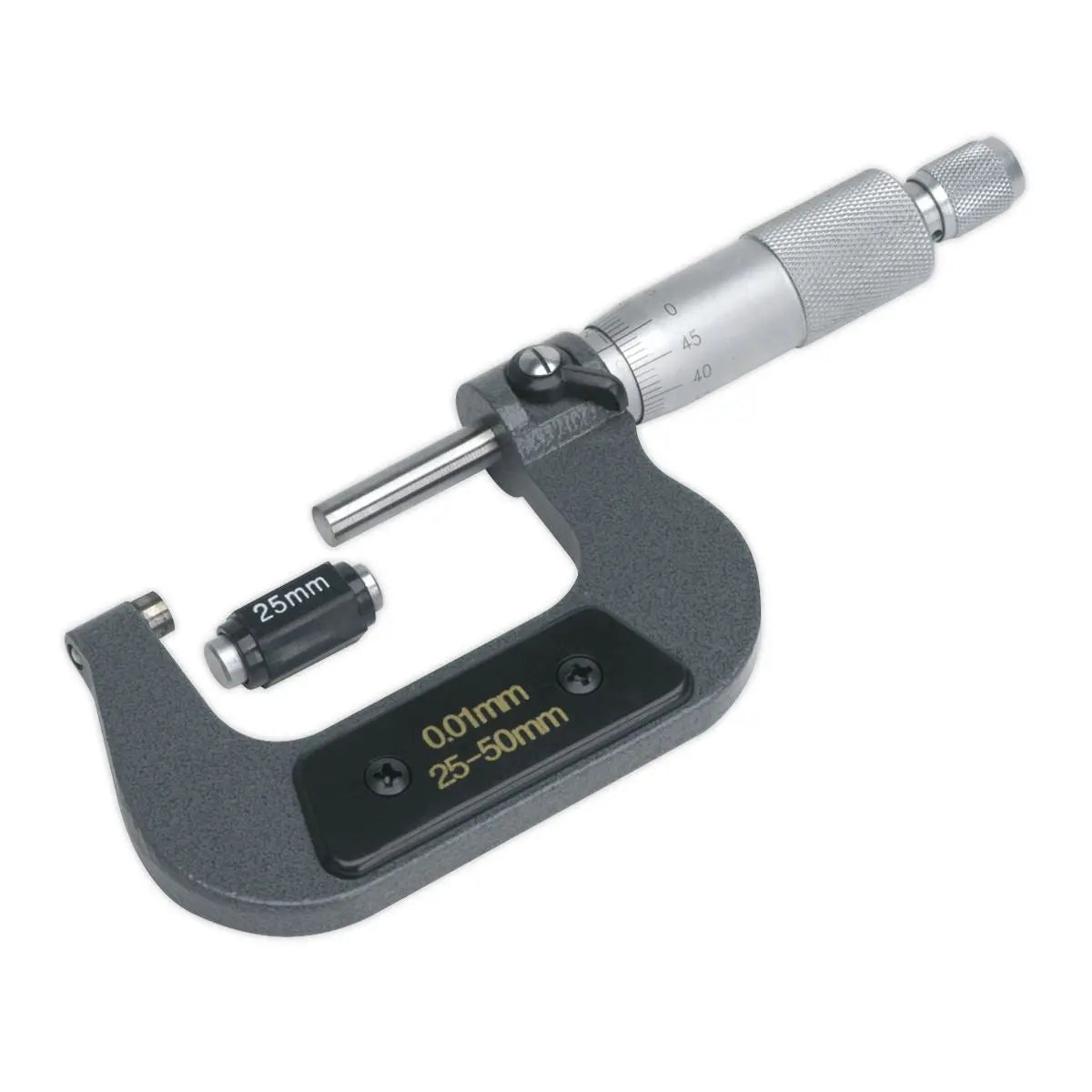 Sealey External Micrometer 25-50mm 