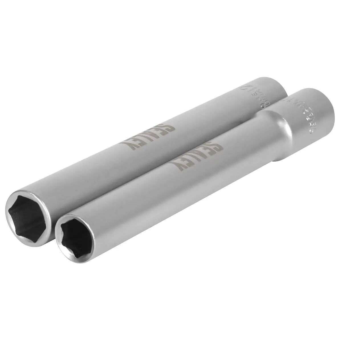 Sealey Extra-Deep Socket Set 10 & 12mm 2pc 3/8"Sq Drive  White Rose Tools