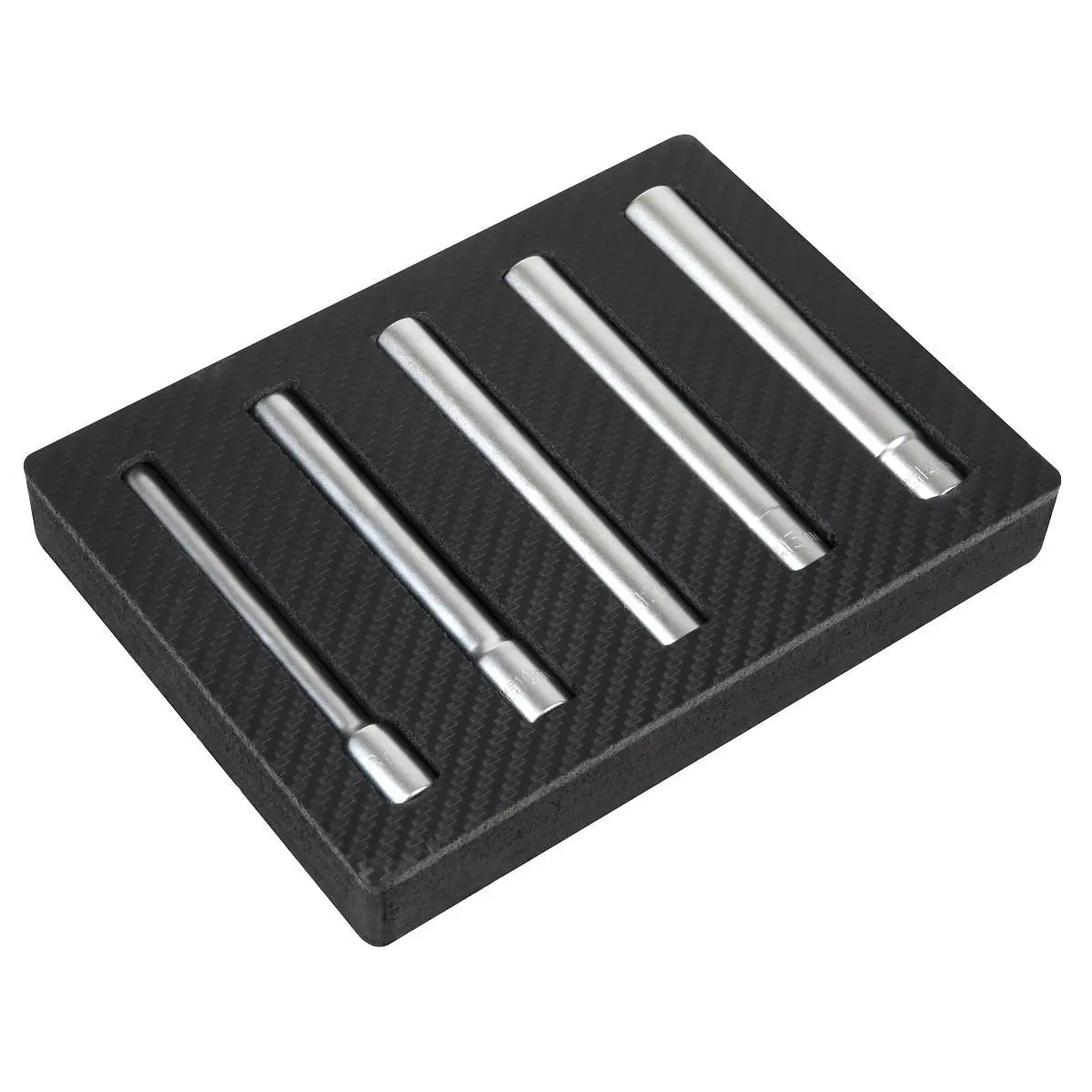 Sealey Extra-Deep Socket Set 5pc 8, 10, 12, 13, 14mm 3/8"Sq Drive  White Rose Tools