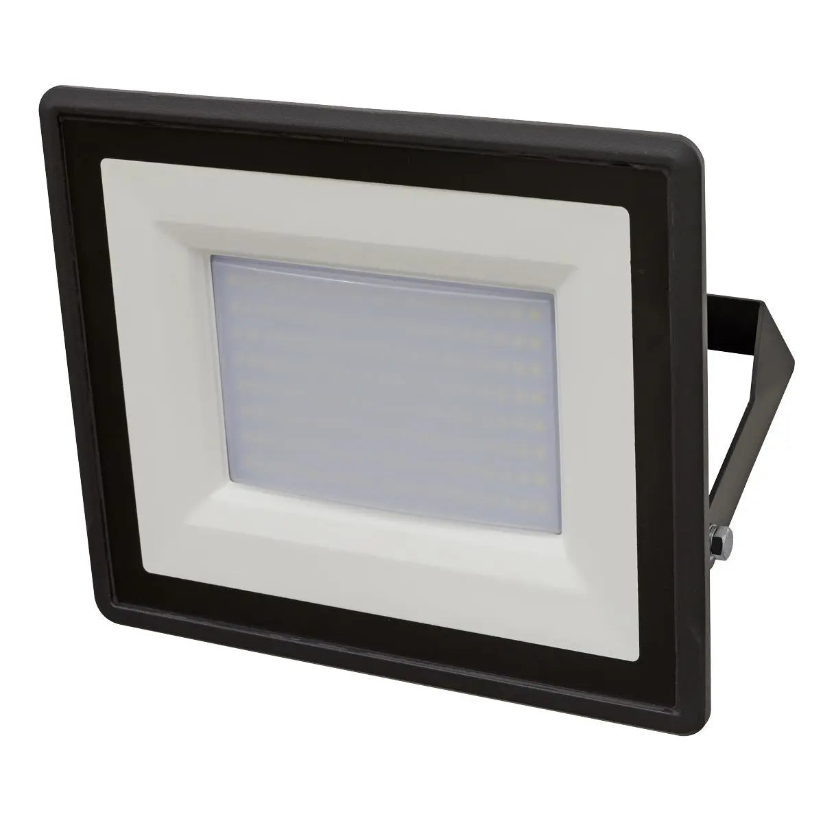 Sealey Extra-Slim Floodlight with Wall Bracket 100W SMD LED 