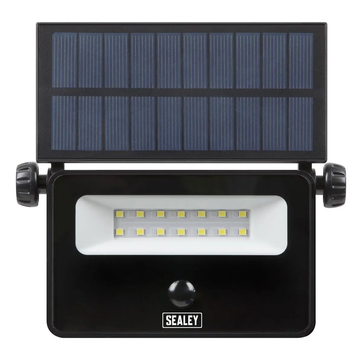 Sealey Extra-Slim Solar Floodlight with Wall Bracket 16W SMD LED 