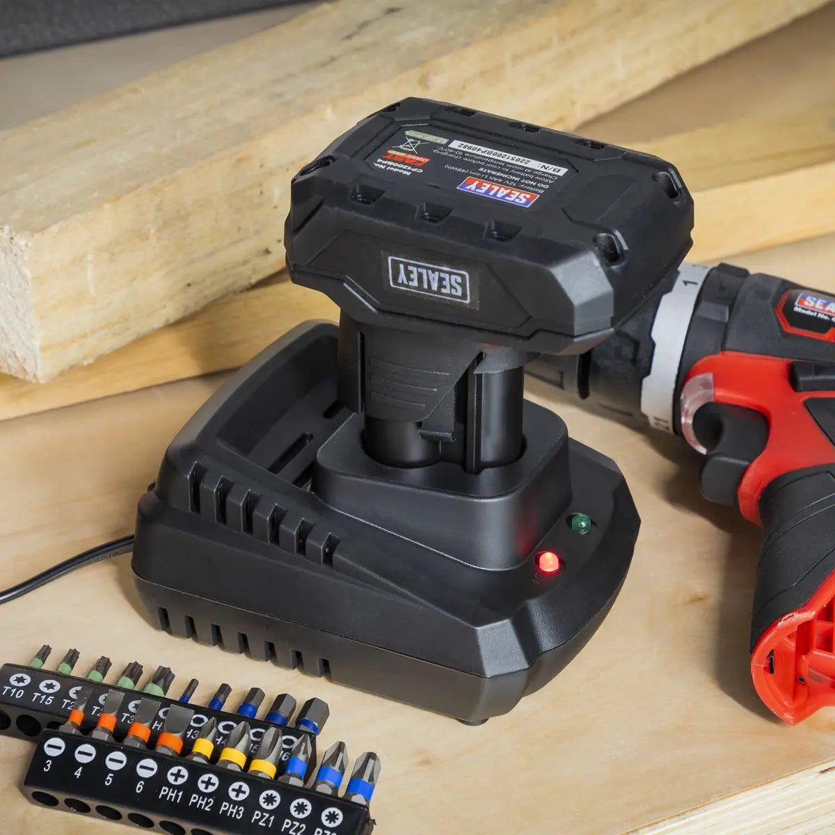 Sealey Fast Charge Battery Charger for 12V SV12 Series 