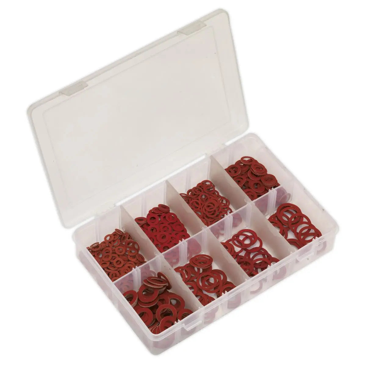 Sealey Fibre Washer Assortment 600pc - Metric 