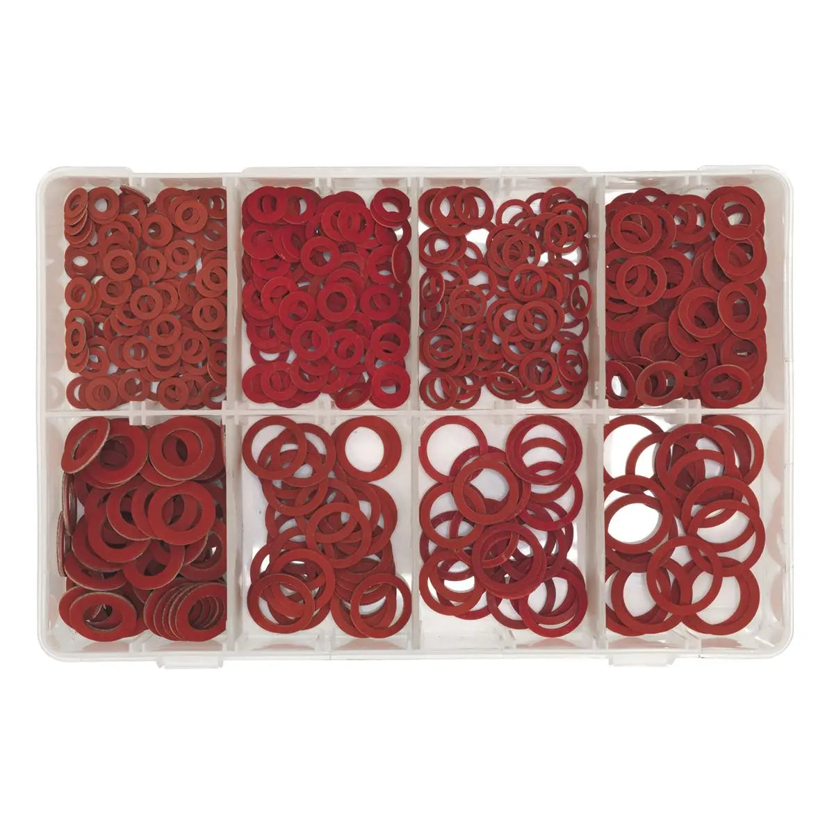 Sealey Fibre Washer Assortment 600pc - Metric 
