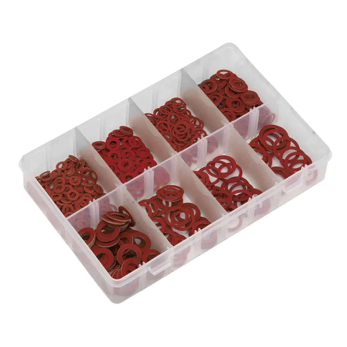 Sealey Fibre Washer Assortment 600pc - Metric 