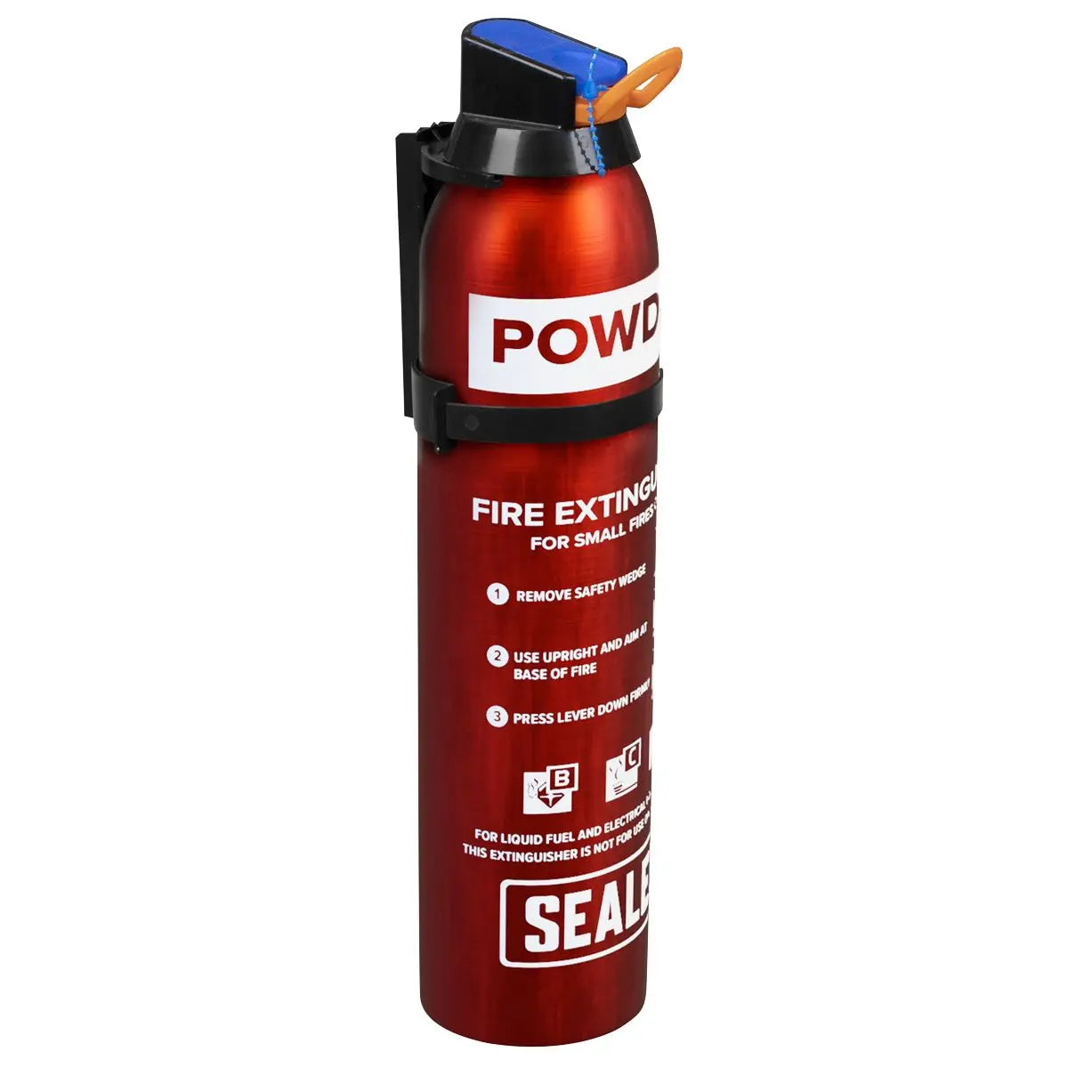 Sealey Fire Extinguisher 0.6kg Dry Powder - Disposable 
