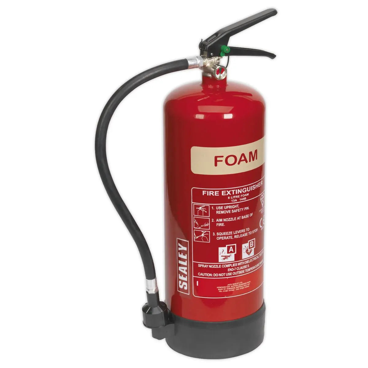Sealey Fire Extinguisher 6L Foam 
