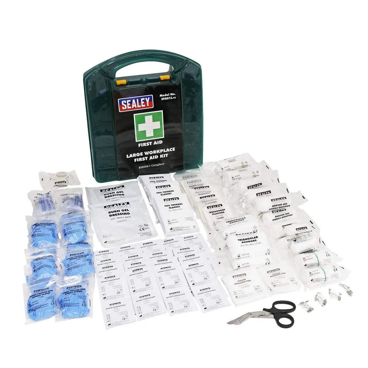 Sealey First Aid Kit Large - BS 8599-1 Compliant 