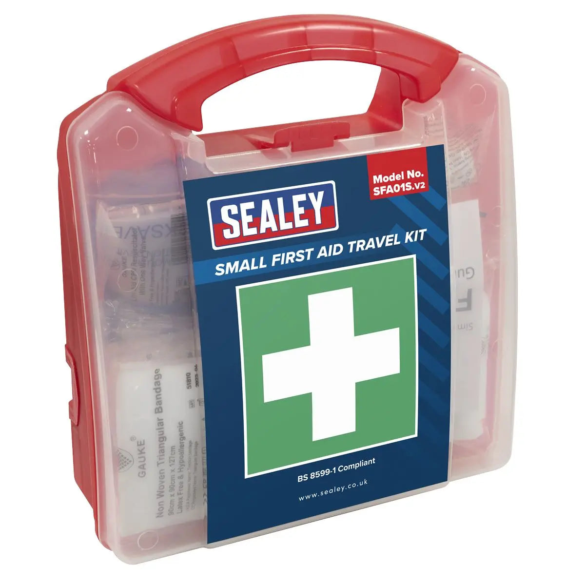 Sealey First Aid Kit Small - BS 8599-1 Compliant 