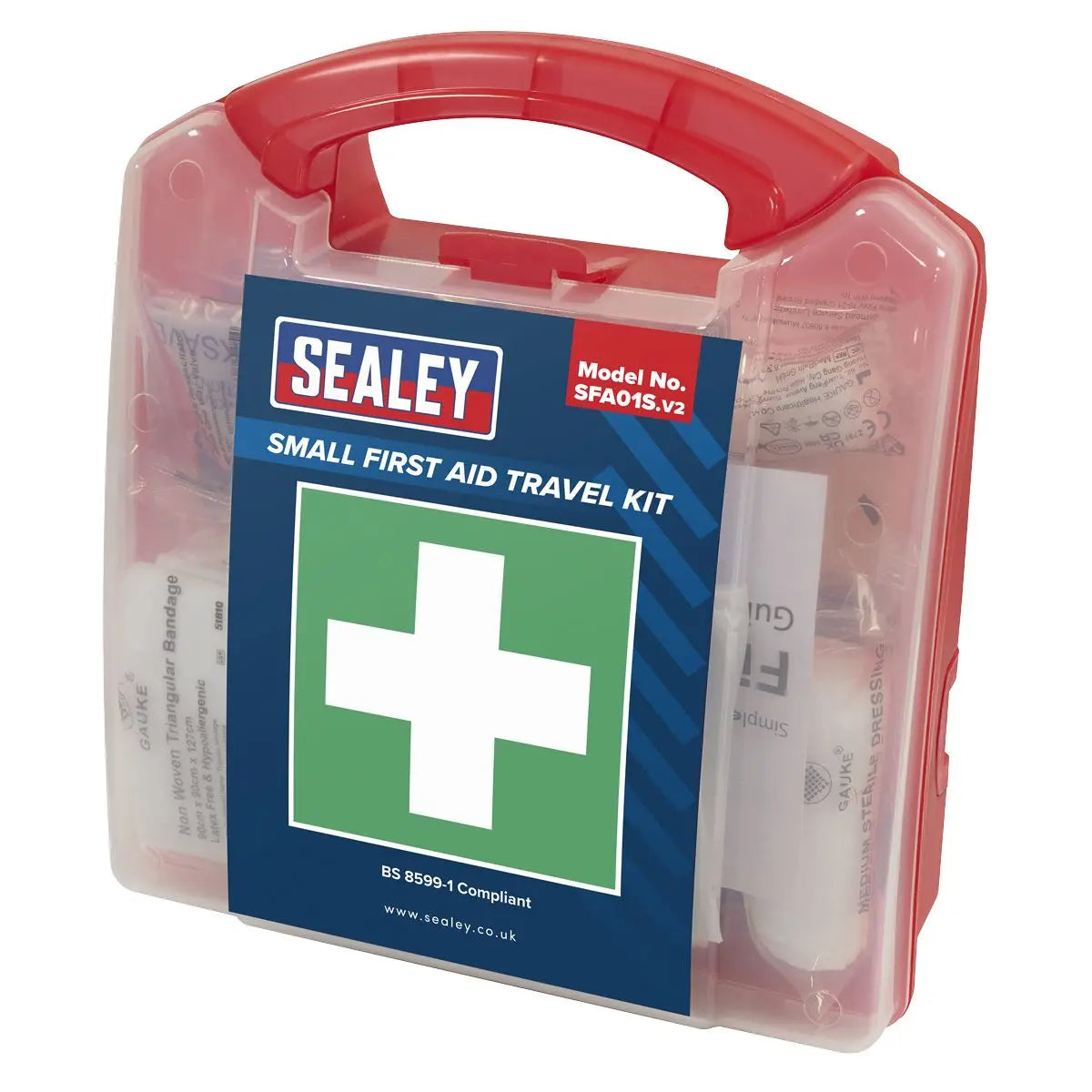 Sealey First Aid Kit Small - BS 8599-1 Compliant 