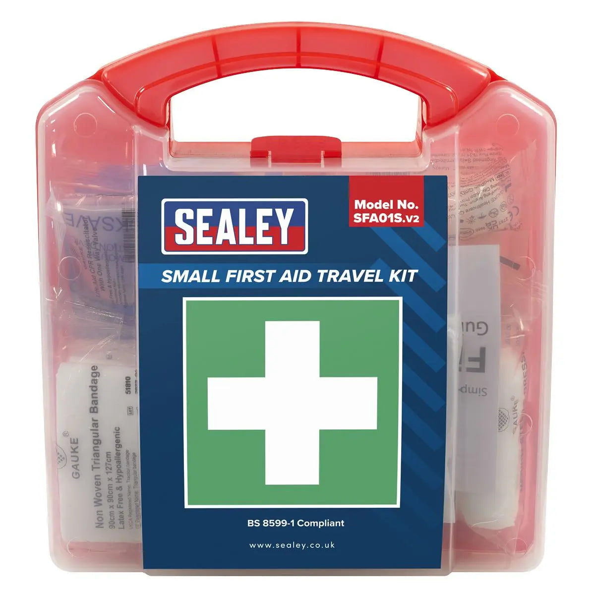 Sealey First Aid Kit Small - BS 8599-1 Compliant 