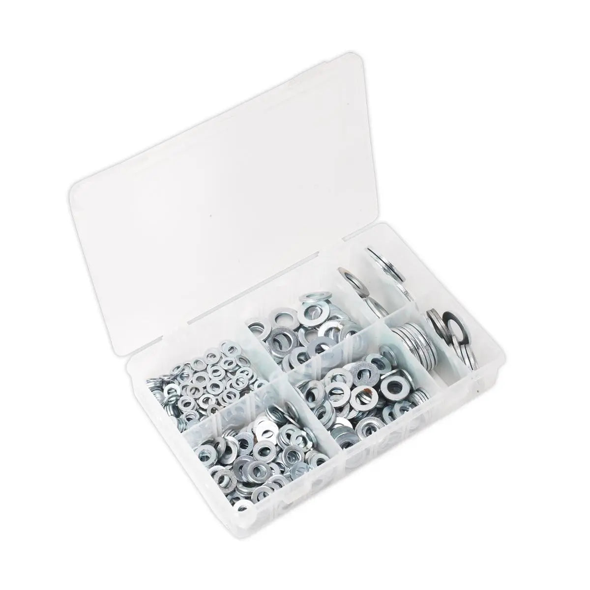 Sealey Flat Washer Assortment 495pc M6-M24 Form C Metric 