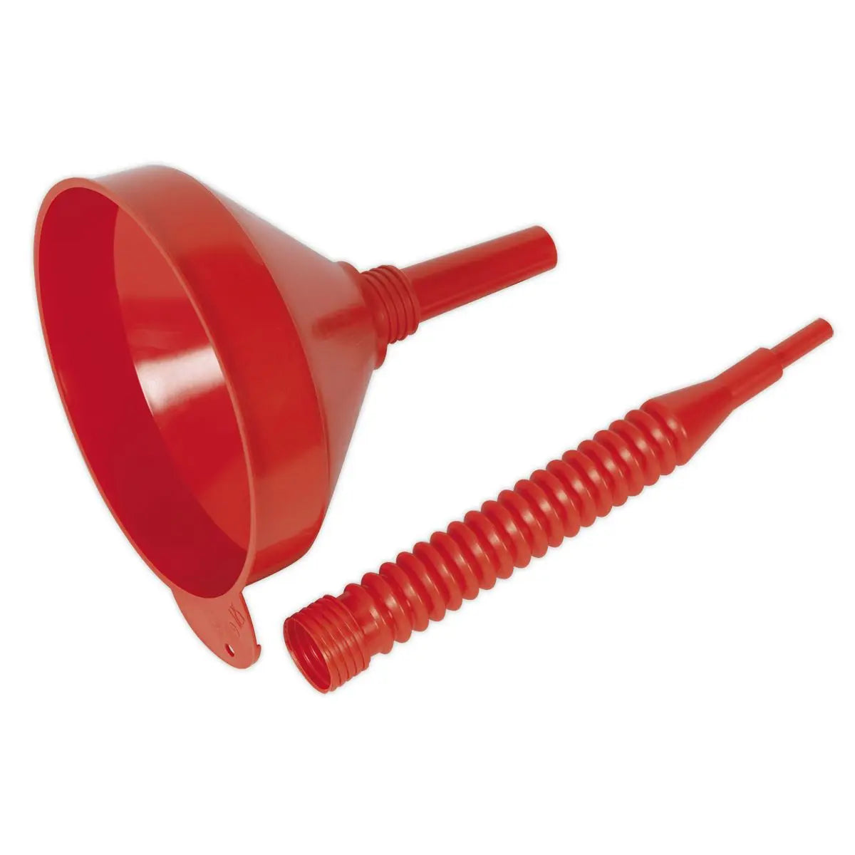 Sealey Flexi-Spout Funnel Medium Ø200mm with Filter 