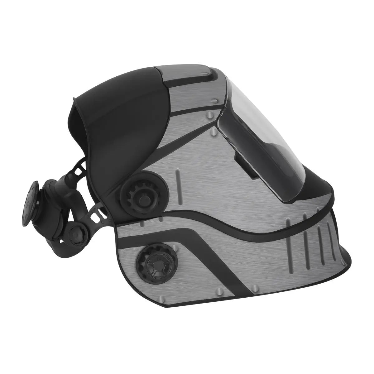 Sealey Flip-Up Welding Helmet Auto Darkening Solar Powered - Shade 9-13  White Rose Tools