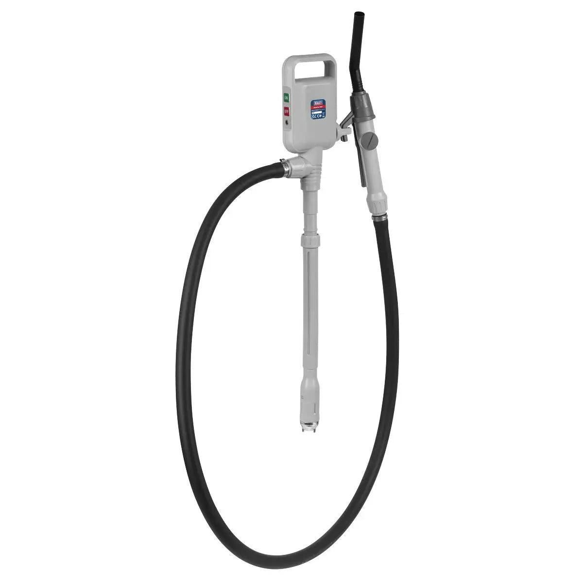 Sealey Fluid Transfer Pump with Nozzle Battery Operated  White Rose Tools