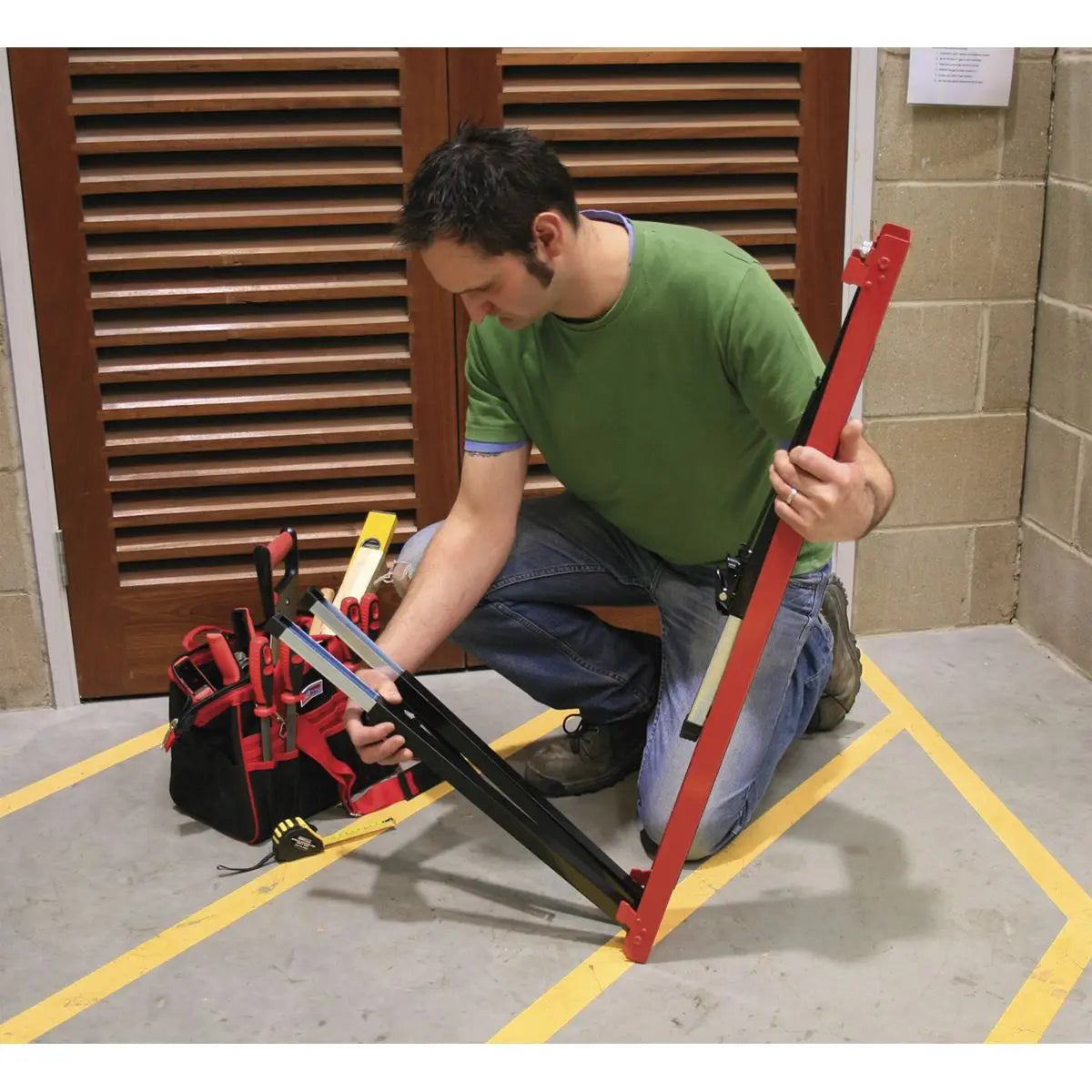 Sealey Fold Down Trestle with Adjustable Legs 150kg Capacity 