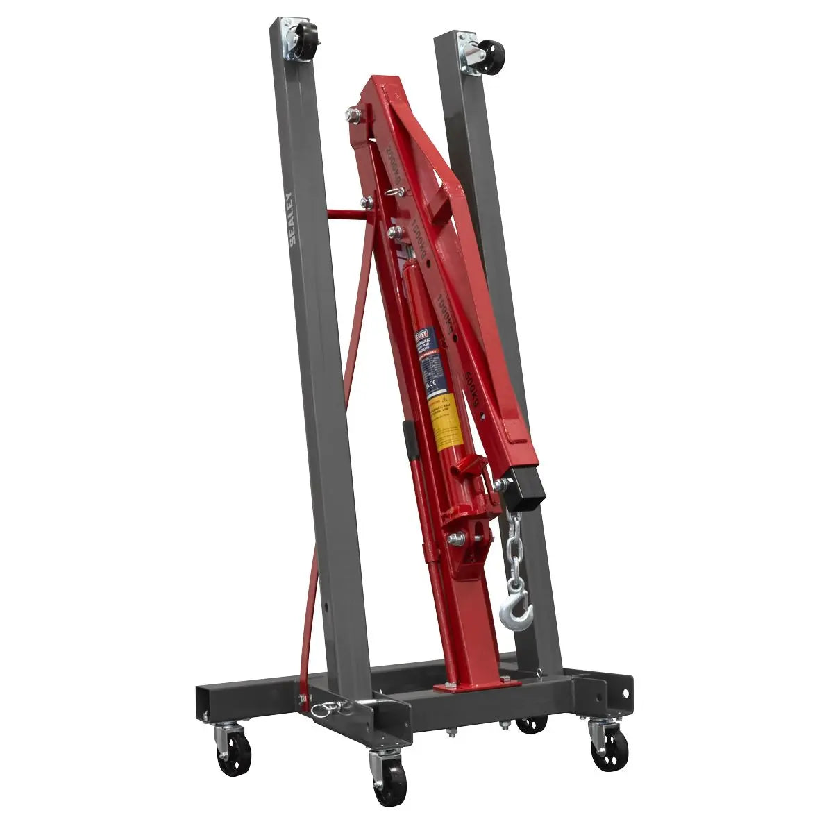 Sealey Folding Engine Crane 2 Tonne  White Rose Tools