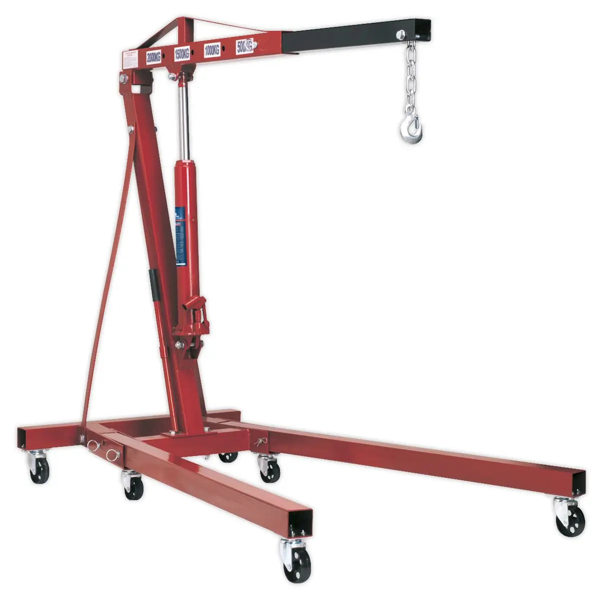 Sealey Folding Engine Crane 2 Tonne 