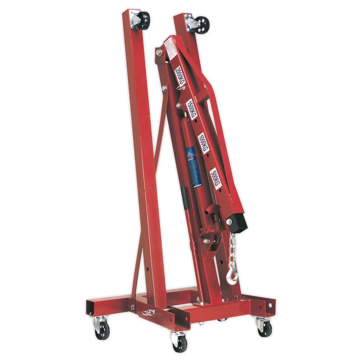 Sealey Folding Engine Crane 2 Tonne 