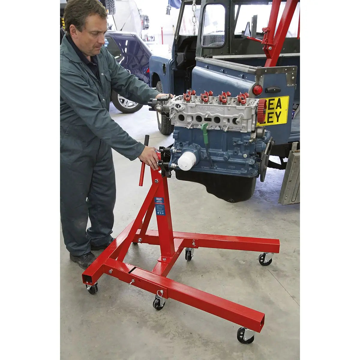 Sealey Folding Engine Stand 900kg 