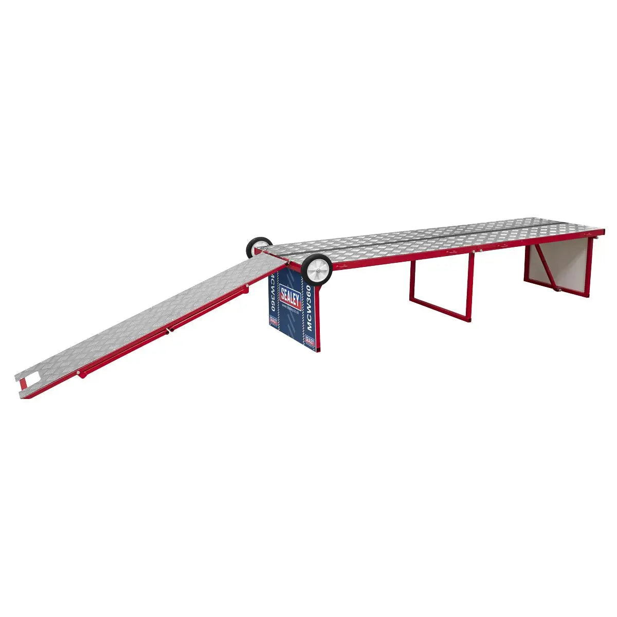 Sealey Folding Motorcycle Workbench with Ramp 360kg Capacity 