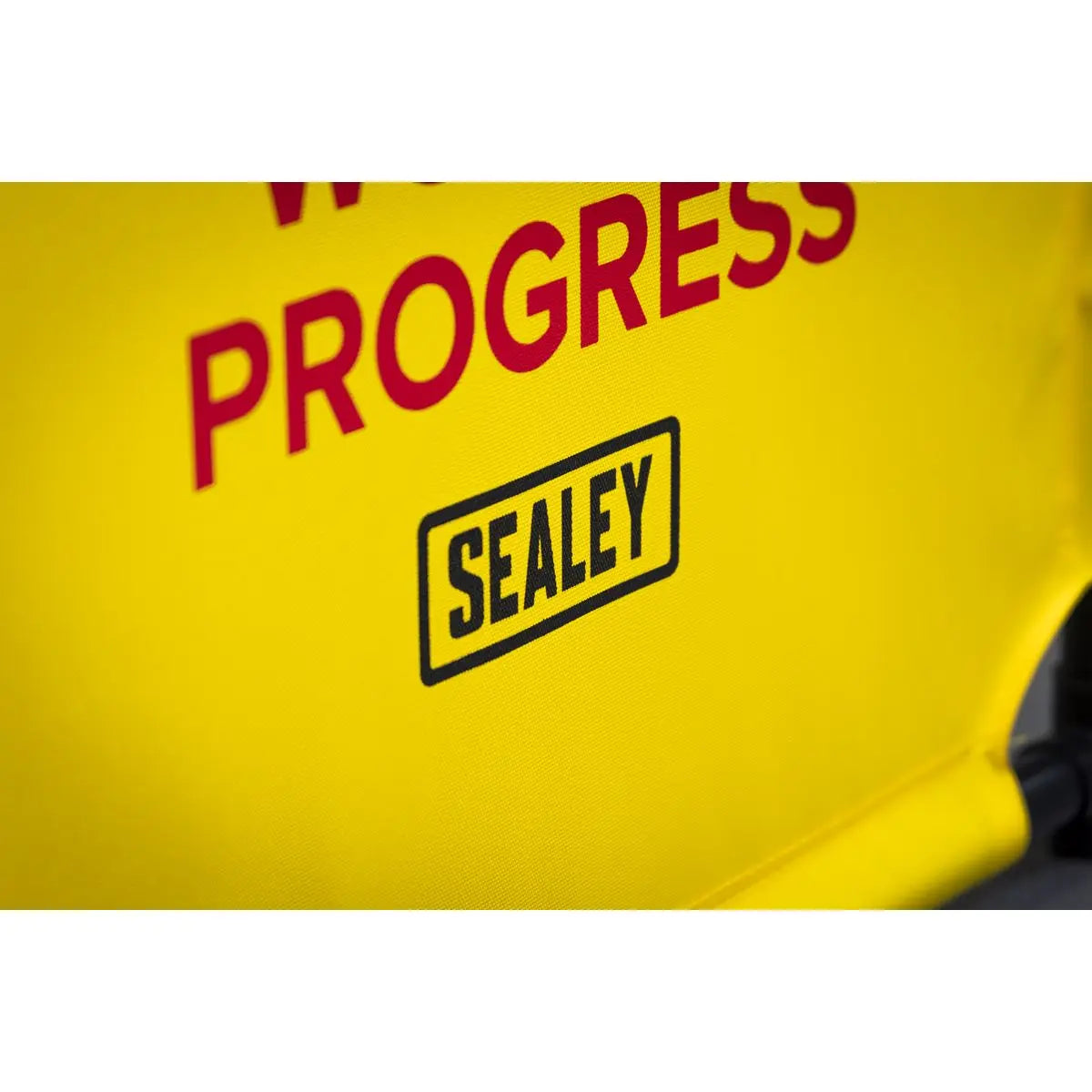 Sealey Folding Safety Barrier for Hybrid Electric Vehicles  White Rose Tools