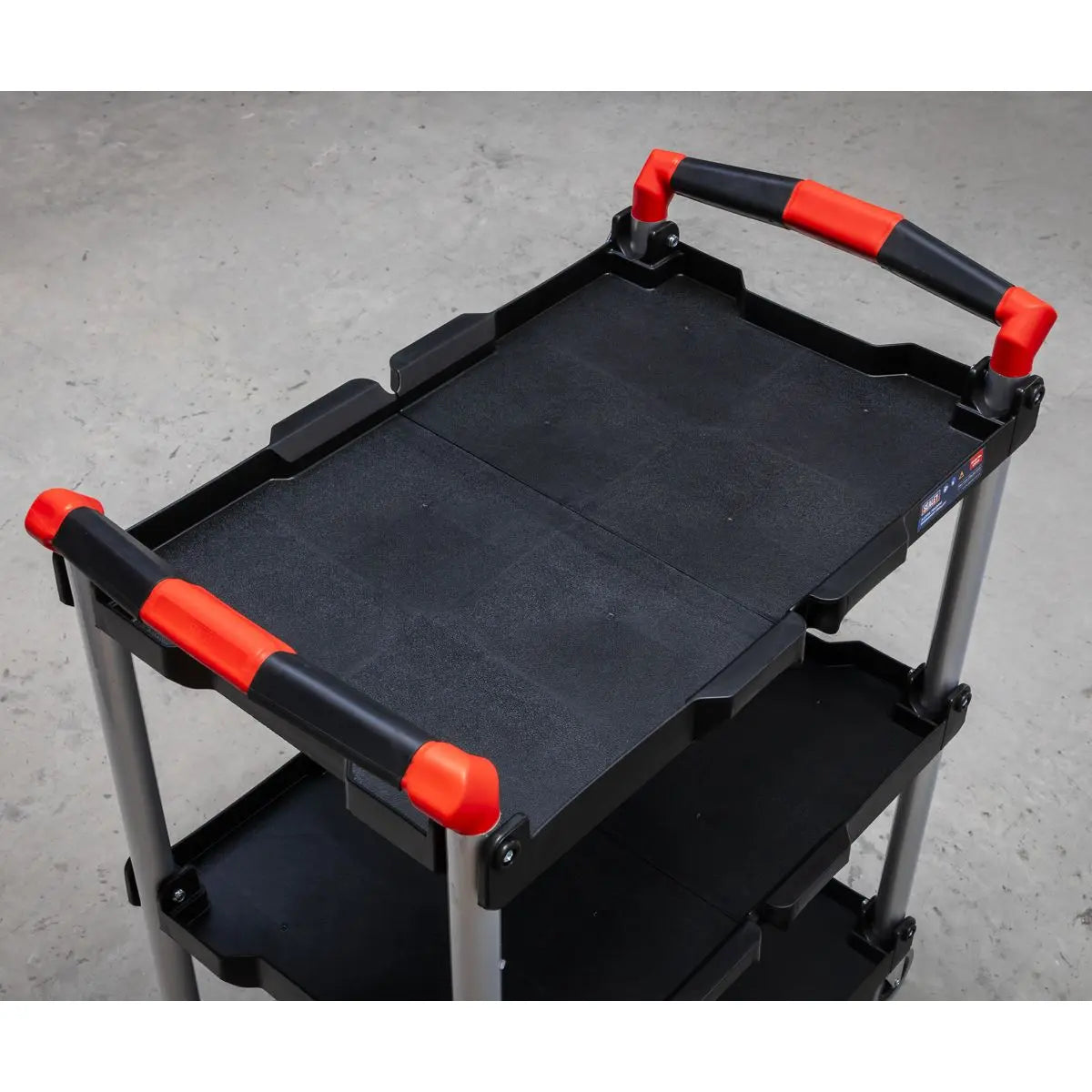 Sealey Folding Workshop Trolley 3-Level 