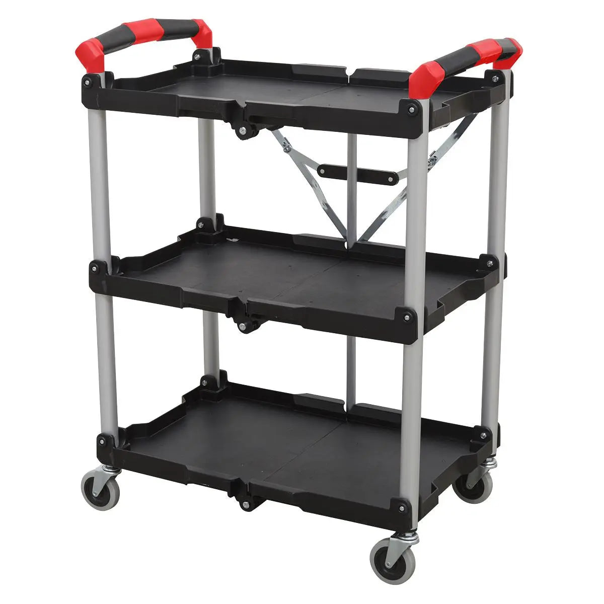 Sealey Folding Workshop Trolley 3-Level 