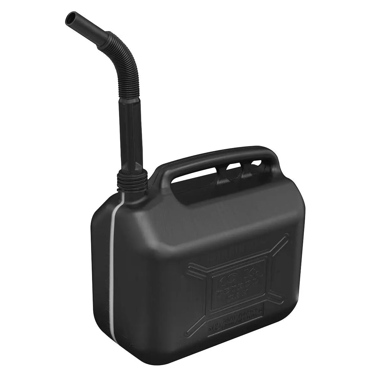 Sealey Fuel Can 10L - Black 