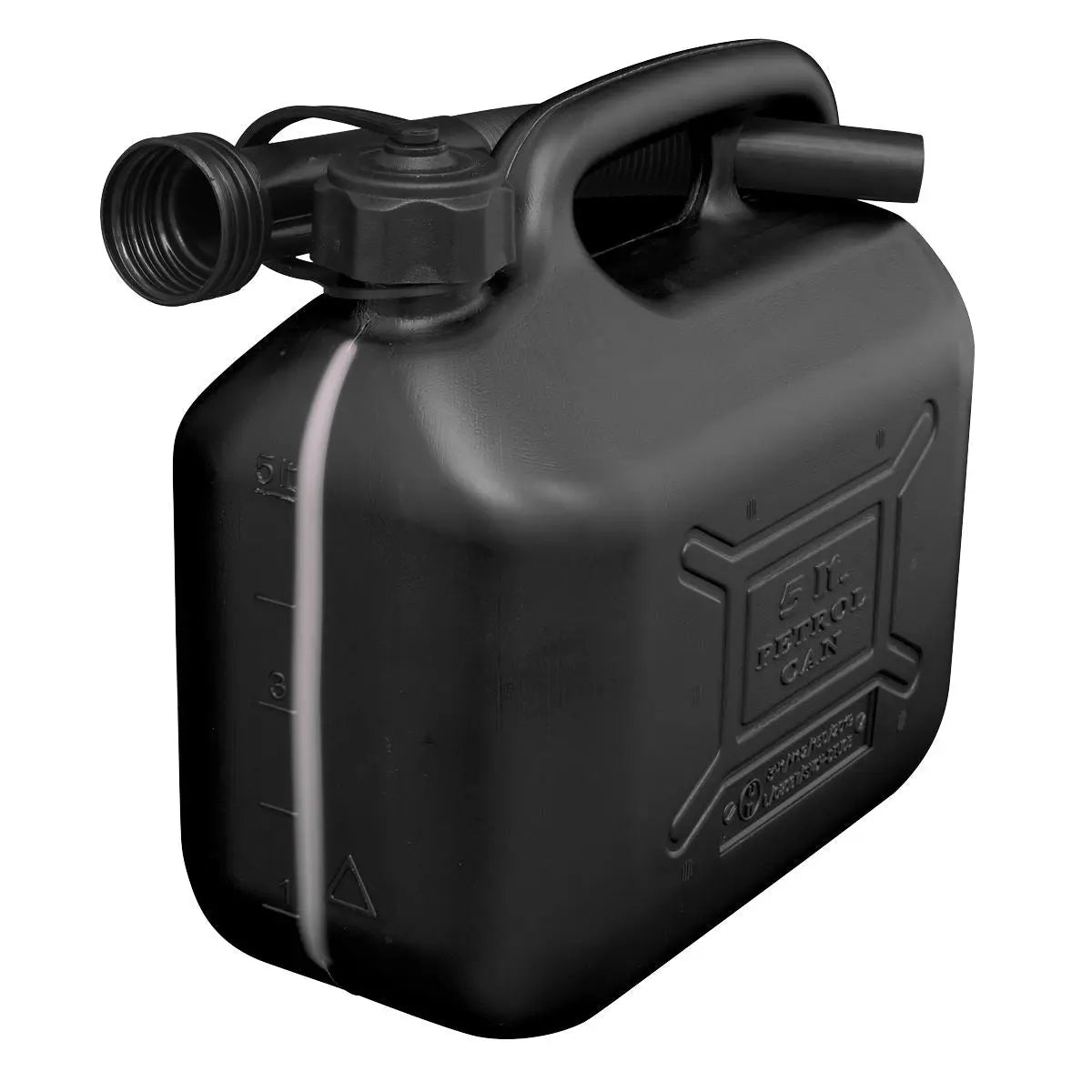 Sealey Fuel Can 5L - Black 