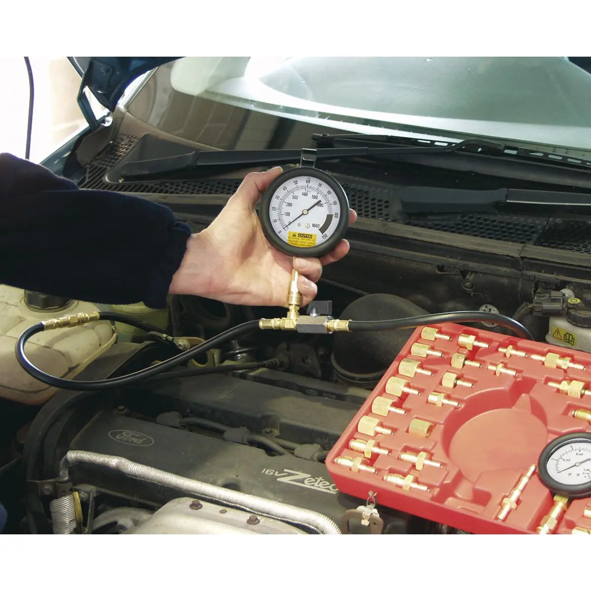 Sealey Fuel Injection Pressure Test Kit 