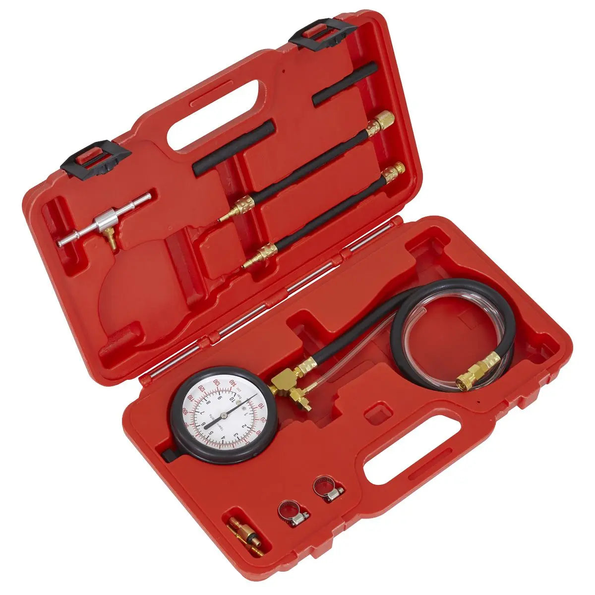 Sealey Fuel Injection Pressure Test Kit - Test Port 
