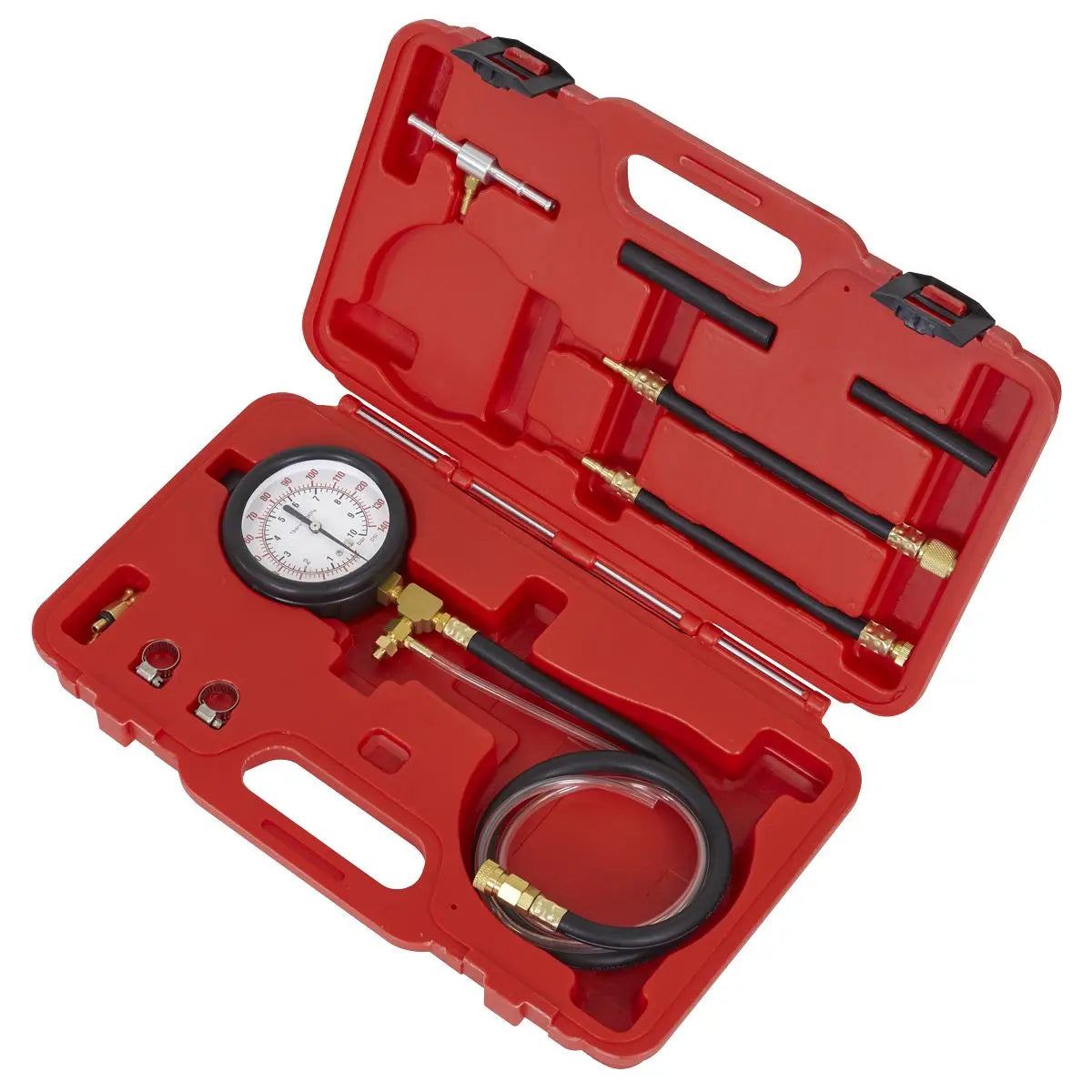 Sealey Fuel Injection Pressure Test Kit - Test Port 