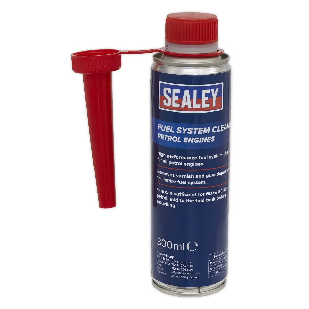 Sealey Fuel System Cleaner 300ml - Petrol Engines 