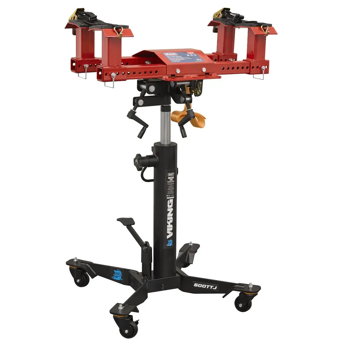 Sealey Fuel Tank Cradle & 500kg Transmission Jack Combo  White Rose Tools