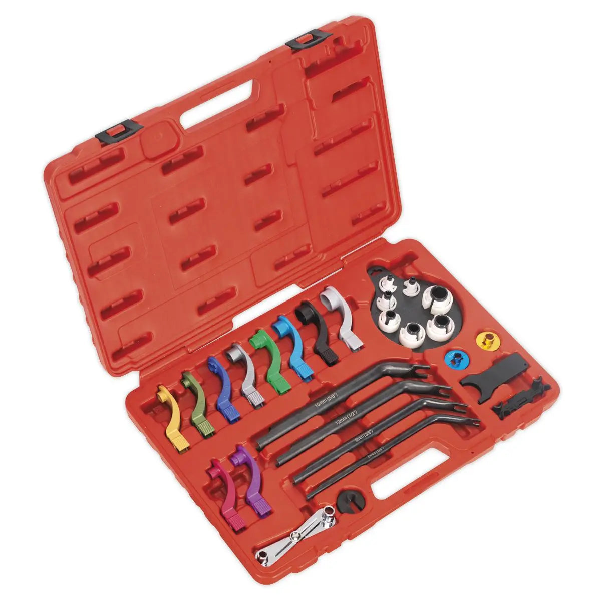 Sealey Fuel & Air Conditioning Disconnection Tool Kit 27pc 