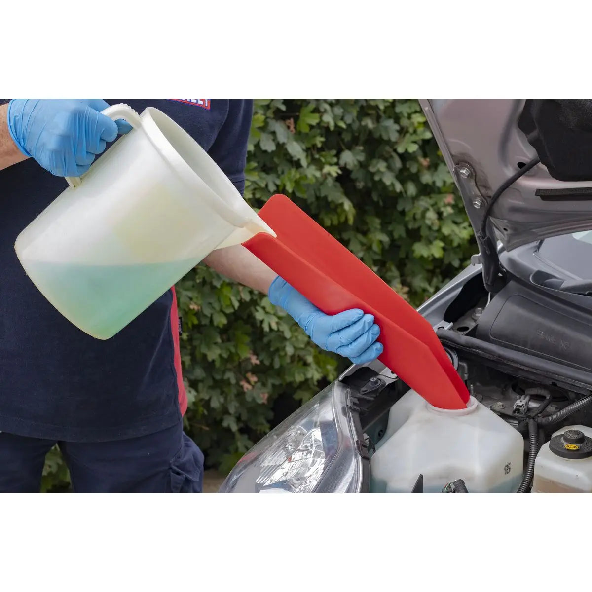 Sealey Funnel Flexible/Mouldable  White Rose Tools
