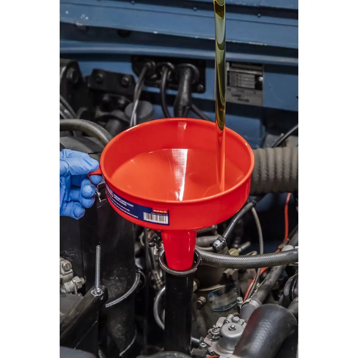 Sealey Funnel Medium Ø185mm Fixed Spout 
