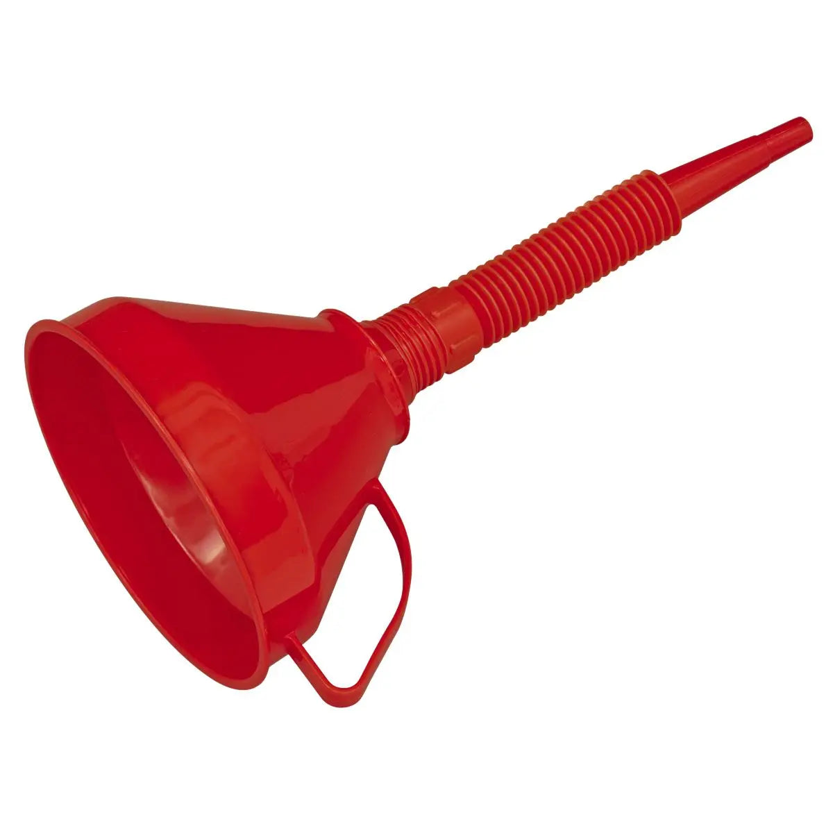 Sealey Funnel with Flexible Spout & Filter Medium Ø160mm  White Rose Tools