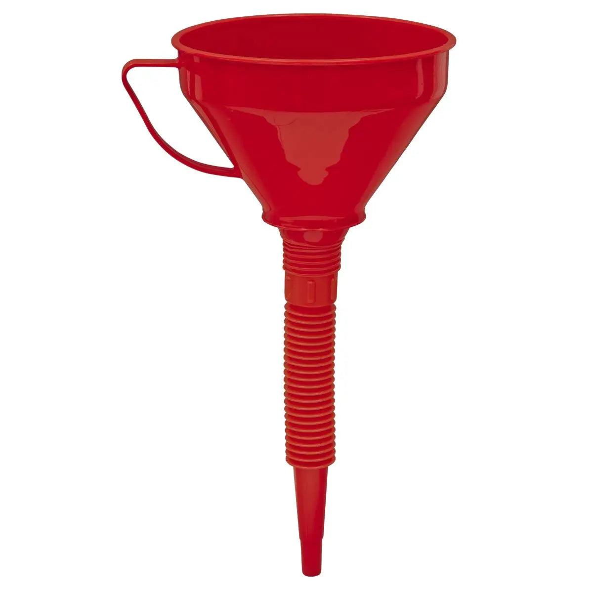 Sealey Funnel with Flexible Spout & Filter Medium Ø160mm  White Rose Tools